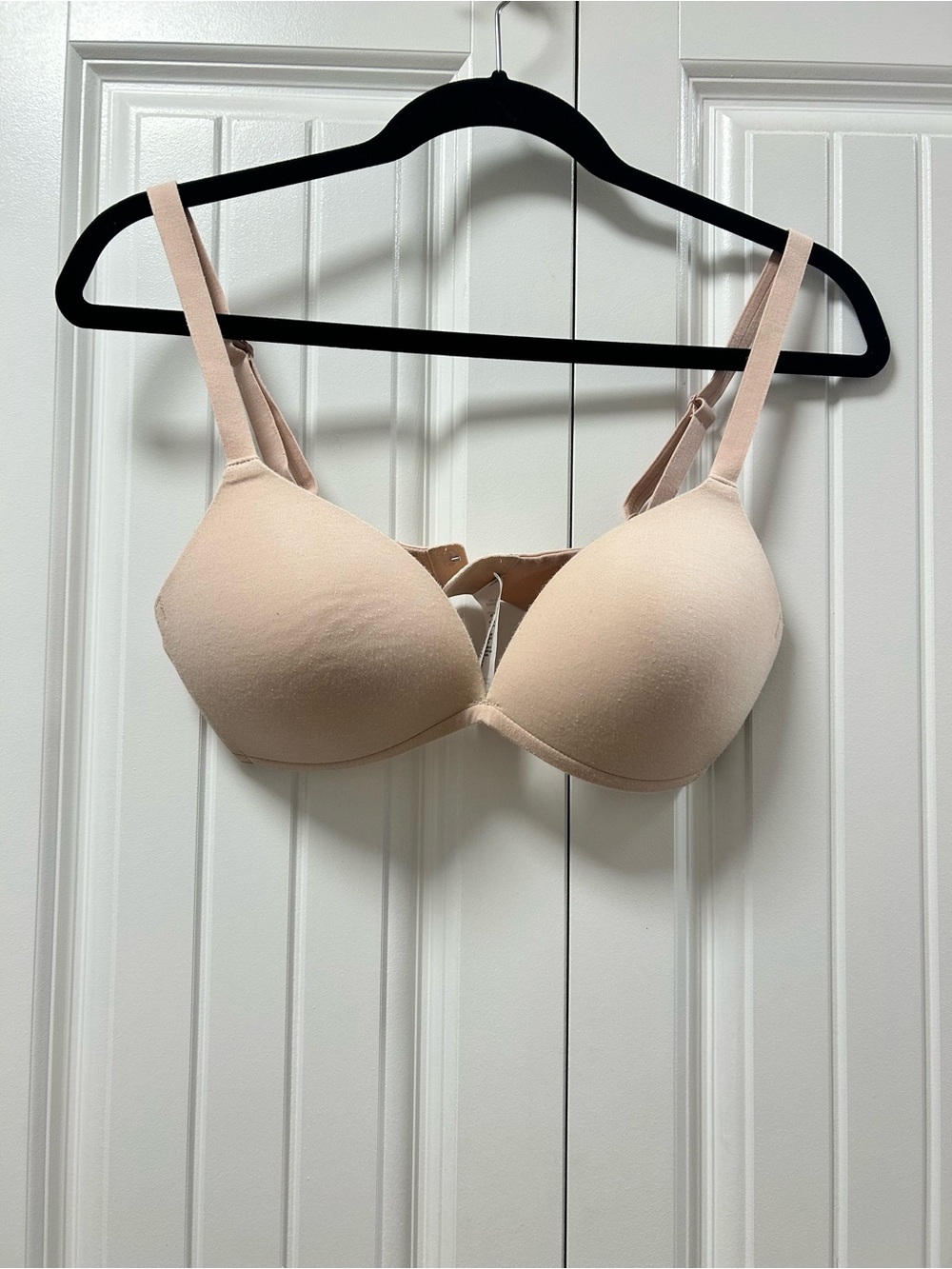 MUJI adjustable wireless bra pink size M